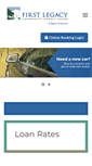 Mobile Screenshot of firstlegacyccu.org